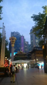 Shanghai temple Parovel shopping