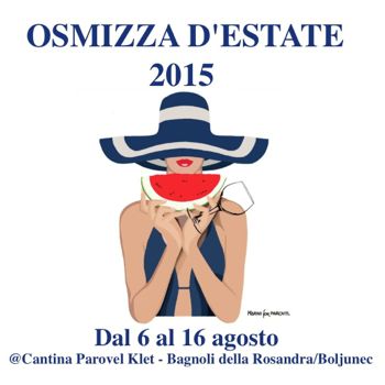 osmica osmiza Parove Trieste 2015